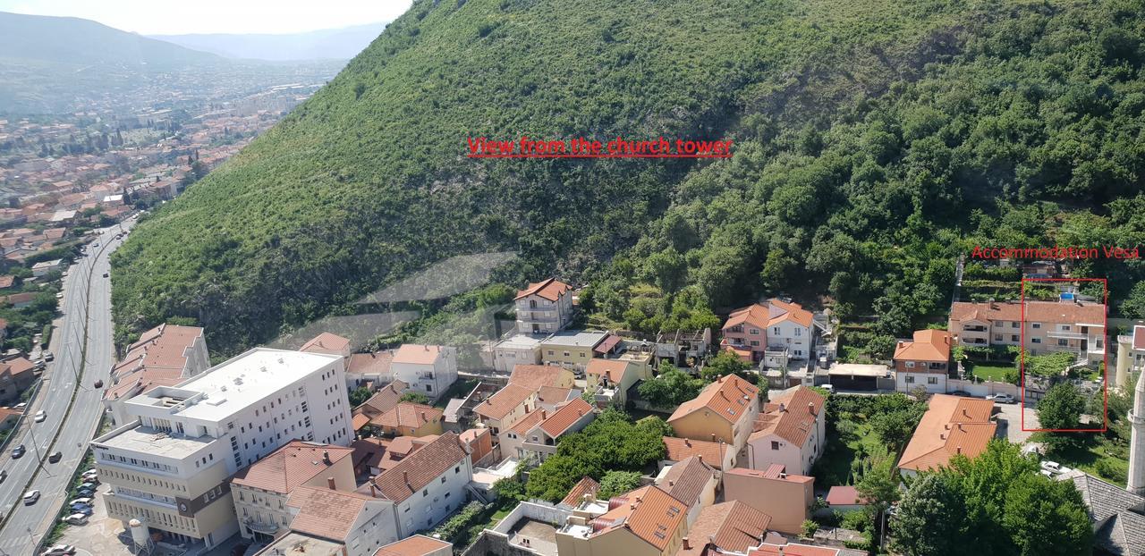 Accommodation Vesa Mostar Dış mekan fotoğraf